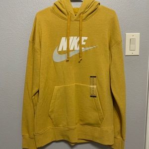 Yellow Nike Hoodie